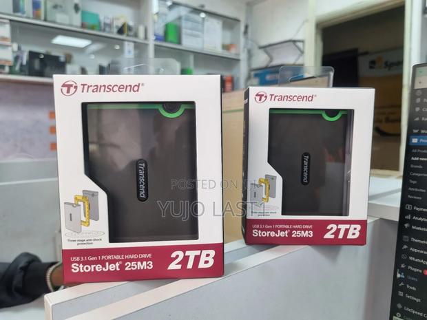 Transcend 1tb Storejet 1 Portable External Hard Drive
