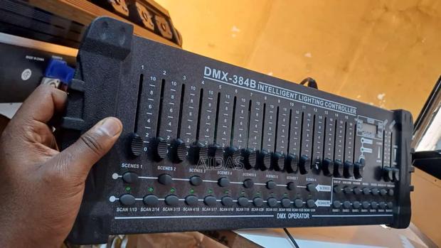 DMX 384B Lights Controller - main view