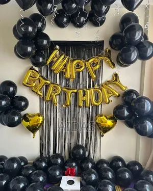 Happy Birthday DIY Set Up