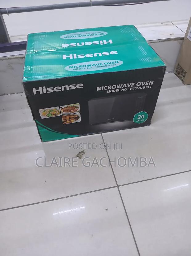 Hisense H20mobs11 - 20l Digital Microwave Oven - Black - main view