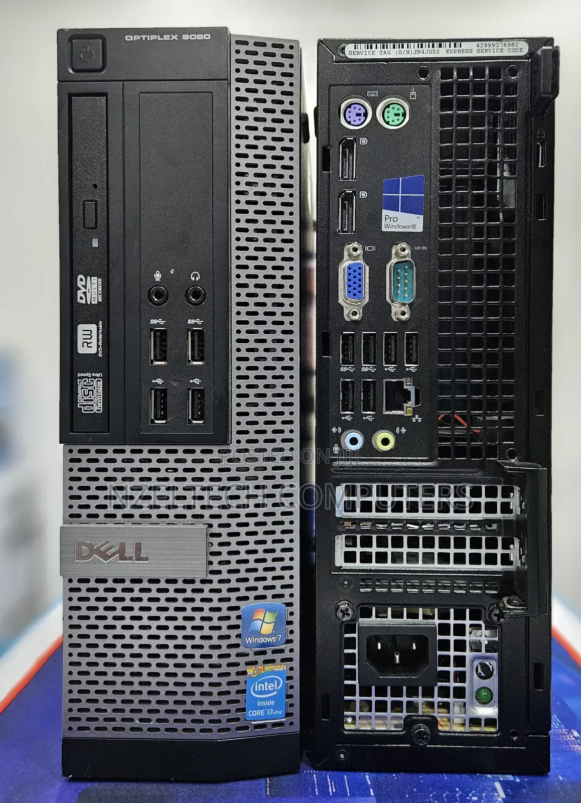 Desktop Computer Dell OptiPlex 9020 8GB Intel Core i7 SSD 256GB