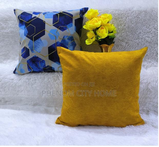 Navy Blue Throwpillows Covers Available - main view