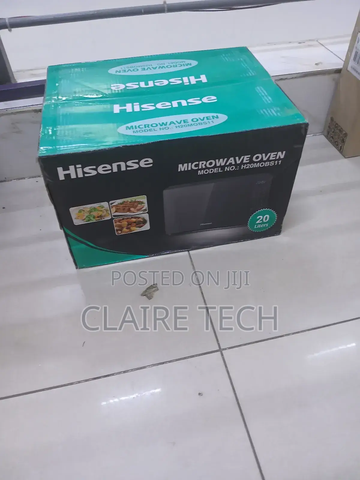 Hisense 20L, Black, Digital Microwave