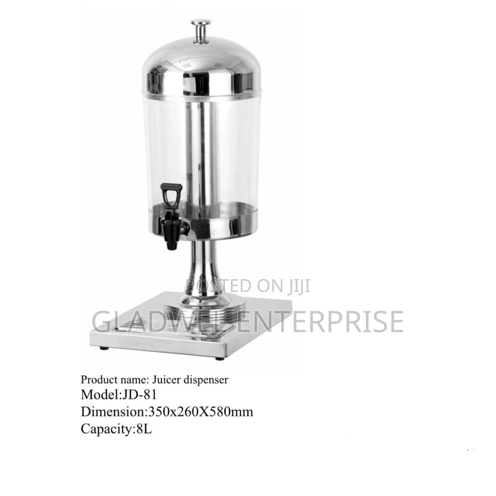 Preferred Single Jug Manual Juicer 8L Juice Dispenser