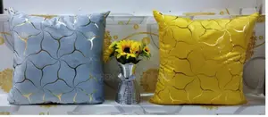 Greyish and Mustard Throwpillow Covers Available