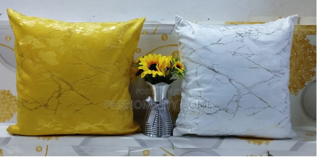 Greyish and Mustard Throwpillow Covers Available