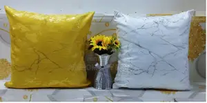 Greyish and Mustard Throwpillow Covers Available