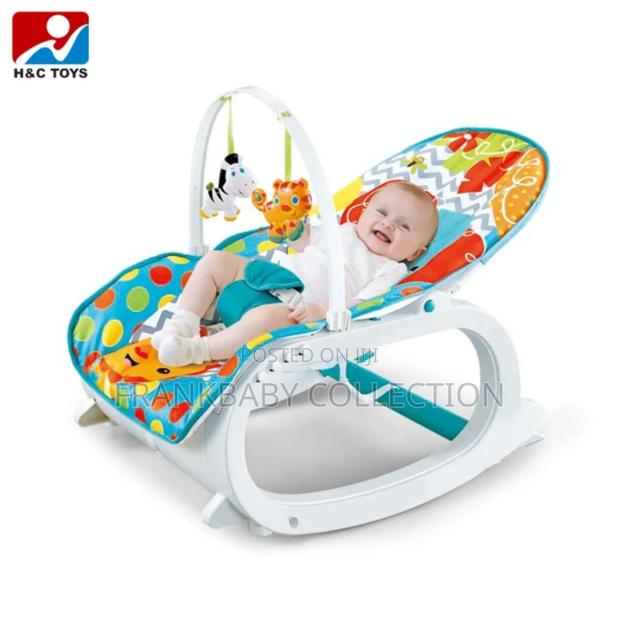 Multi-Functional Baby Feeding Chair Rocker - main view