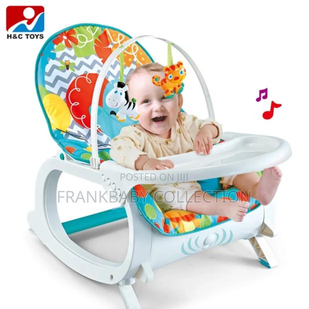 Multi-Functional Baby Feeding Chair Rocker - thumbnail 3