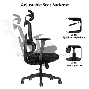Executive Office Seat -Ergonomic Mesh High Back Office Chair