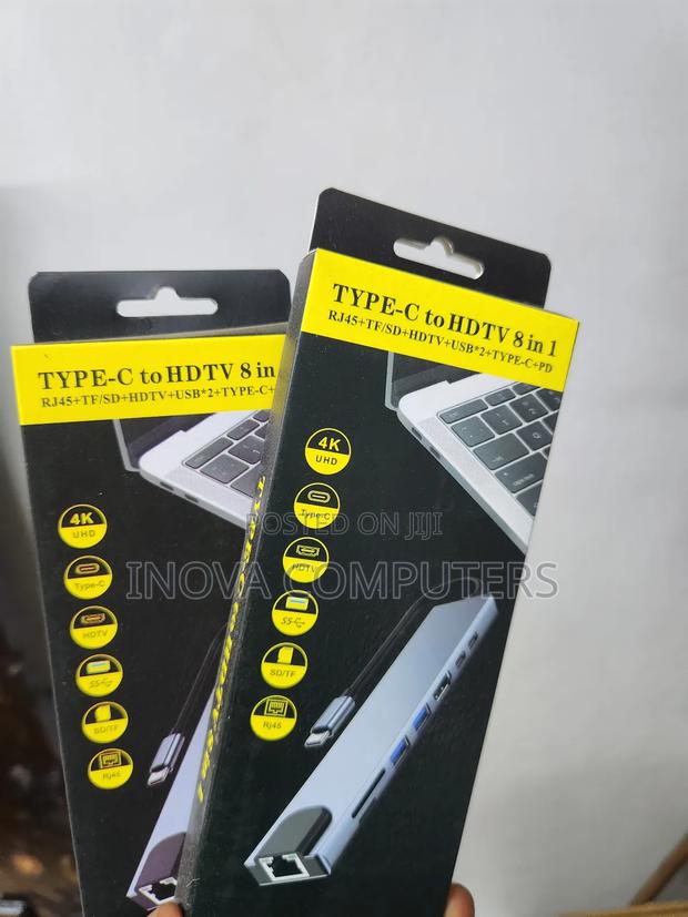 Type-C to HDMI 8 in 1 Adapter - main view