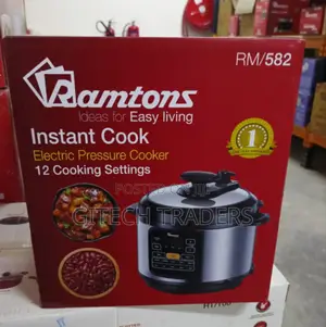 6 Litres Ramtons Electric Pressure Cooker