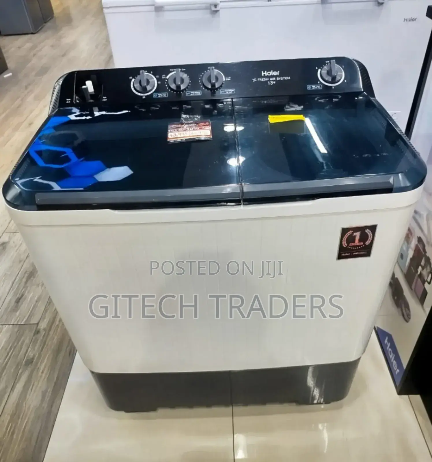 Haeir 13.5kgs Twin Tub Washing Machine