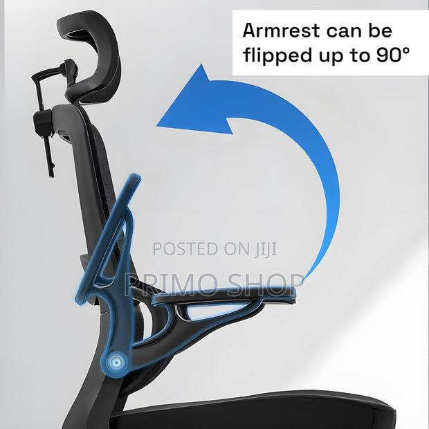 Office Seat; Perfect Mesh High Back Office Chair - thumbnail 3