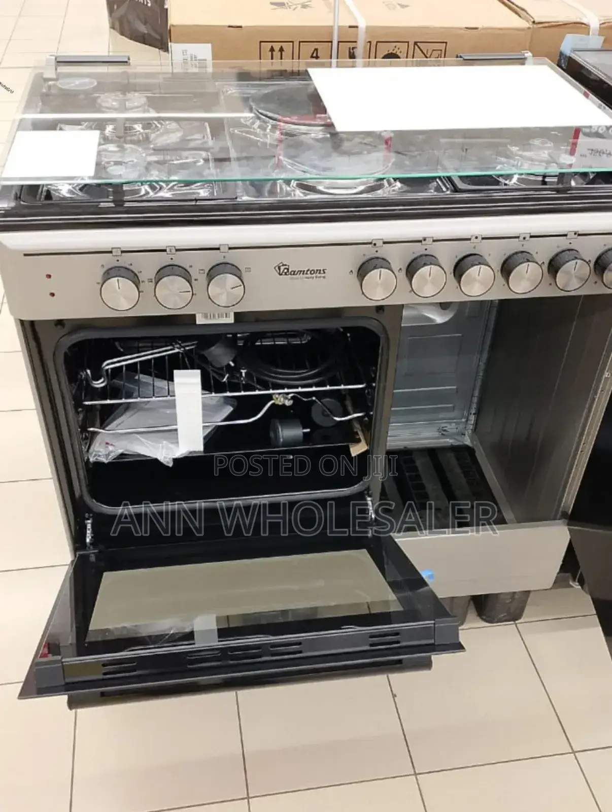 Wih Warranty 60 by 90 Standing Cooker - Gas Compartment M/6