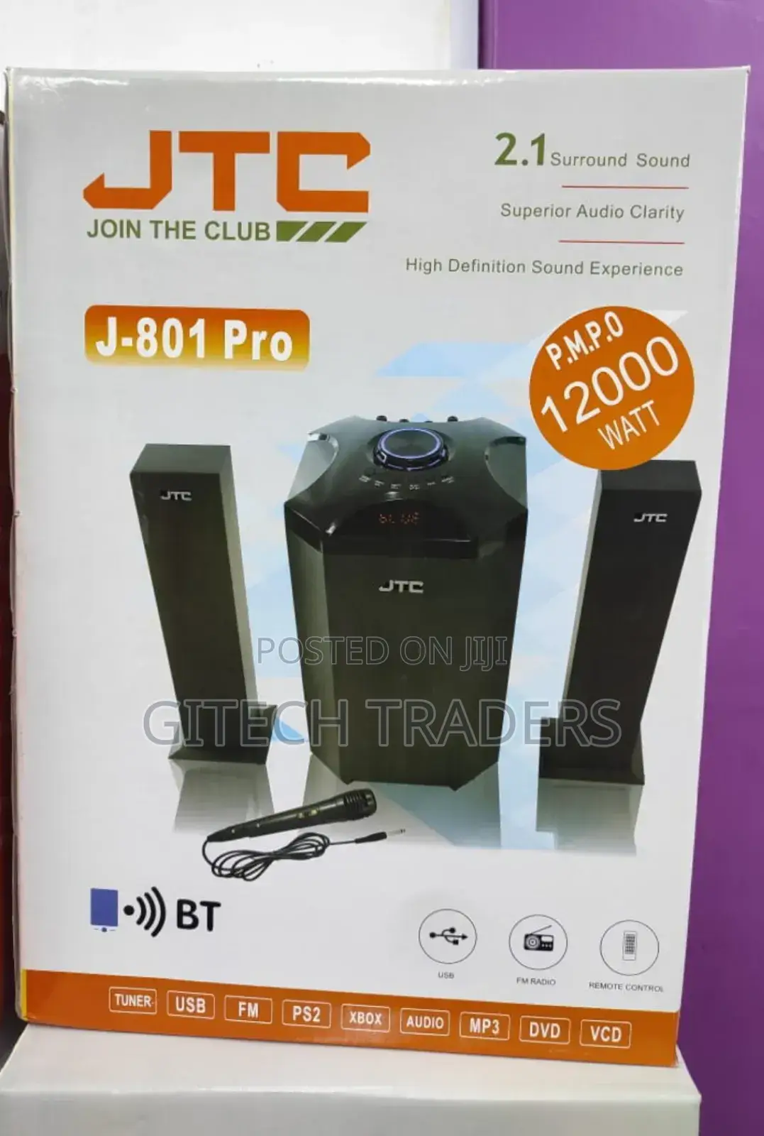 JTC Mtungi 2.1ch Hometheatre