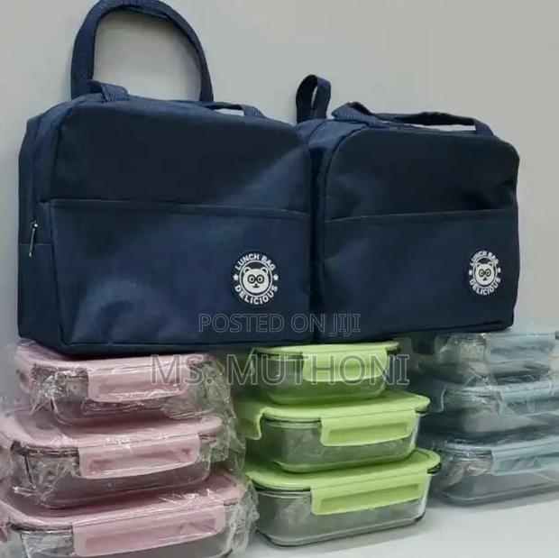 3 Lunch Boxes + Bag - main view