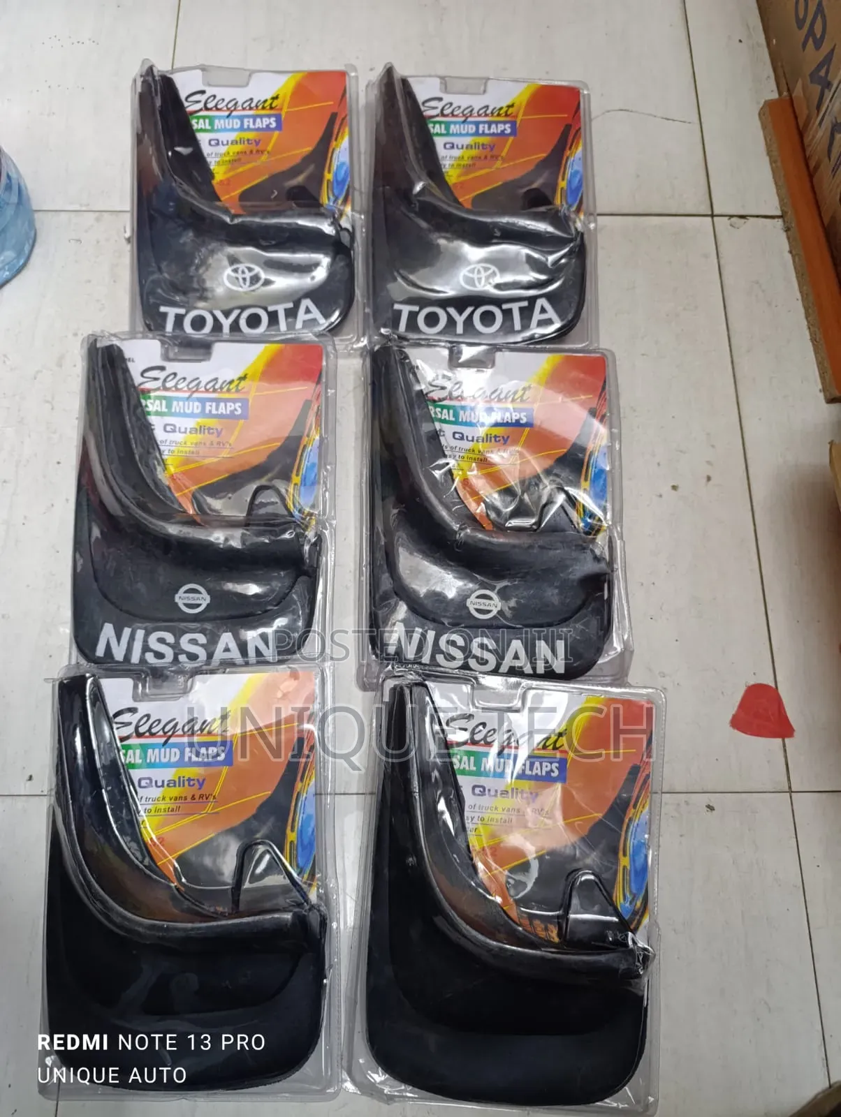 4PCS Custom-Fit Car Mud Flaps