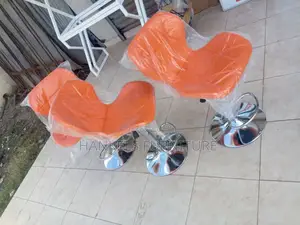 Orange Bar Stool