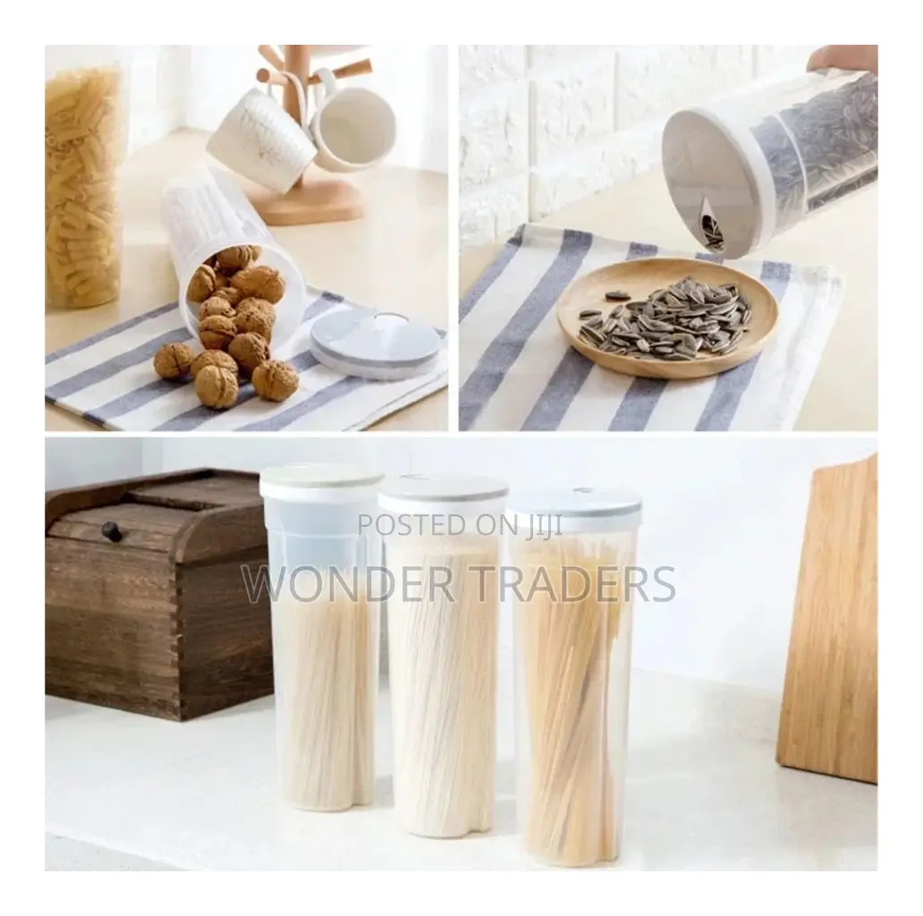 Spangetti Container/Noddles Glass Container