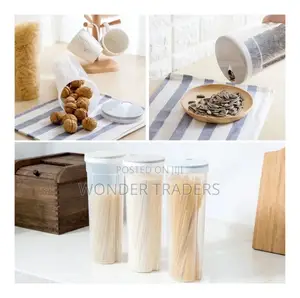 Spangetti Container/Noddles Glass Container