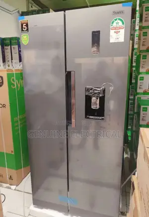 Syinix Side by Side 460 Litres Refrigerator, Dispenser L