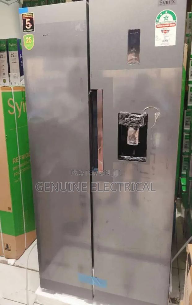 Syinix Side by Side 460L Refrigerator With Dispenser L