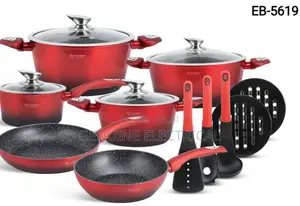 15 Pieces Edenburg Nonstick Cookware Set ED/15