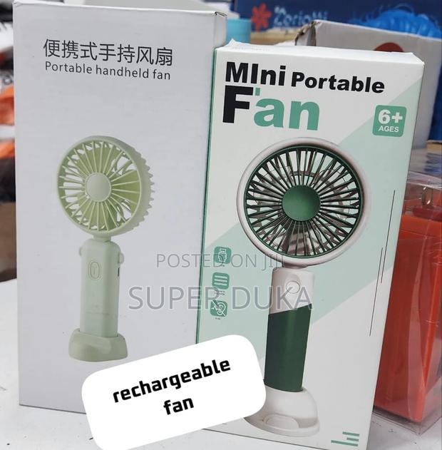 Mini Hand Held Recharheable Fan