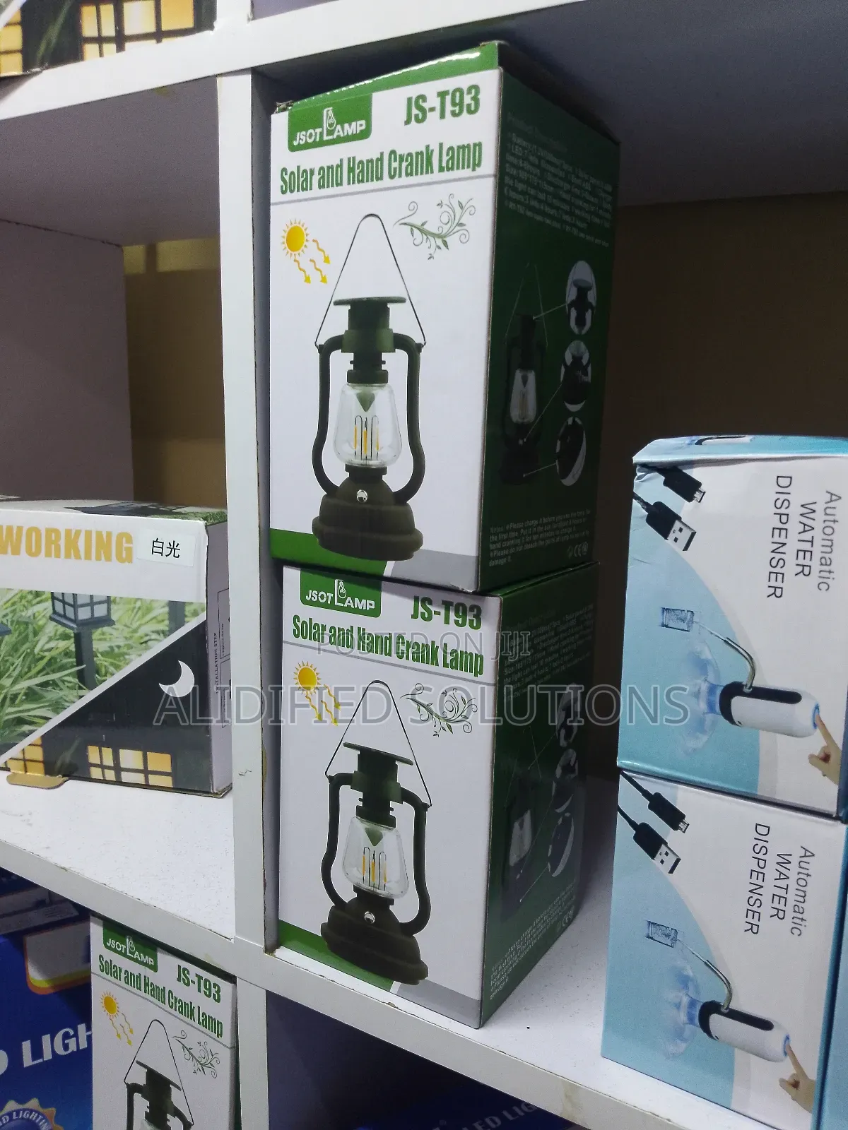 Super Bright Solar and Hand Crank Lamp