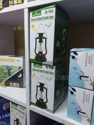 Super Bright Solar and Hand Crank Lamp