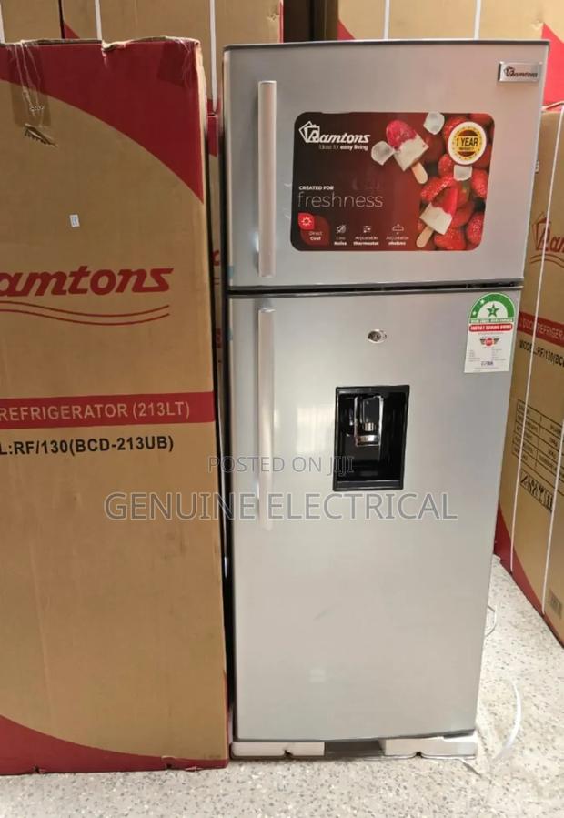 Ramtons RF 213L 2 Door Direct Cool Fridge+ Dispenser DF