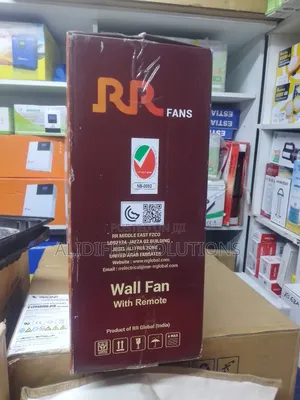 Wall Fan RR Wall Fan With Remote