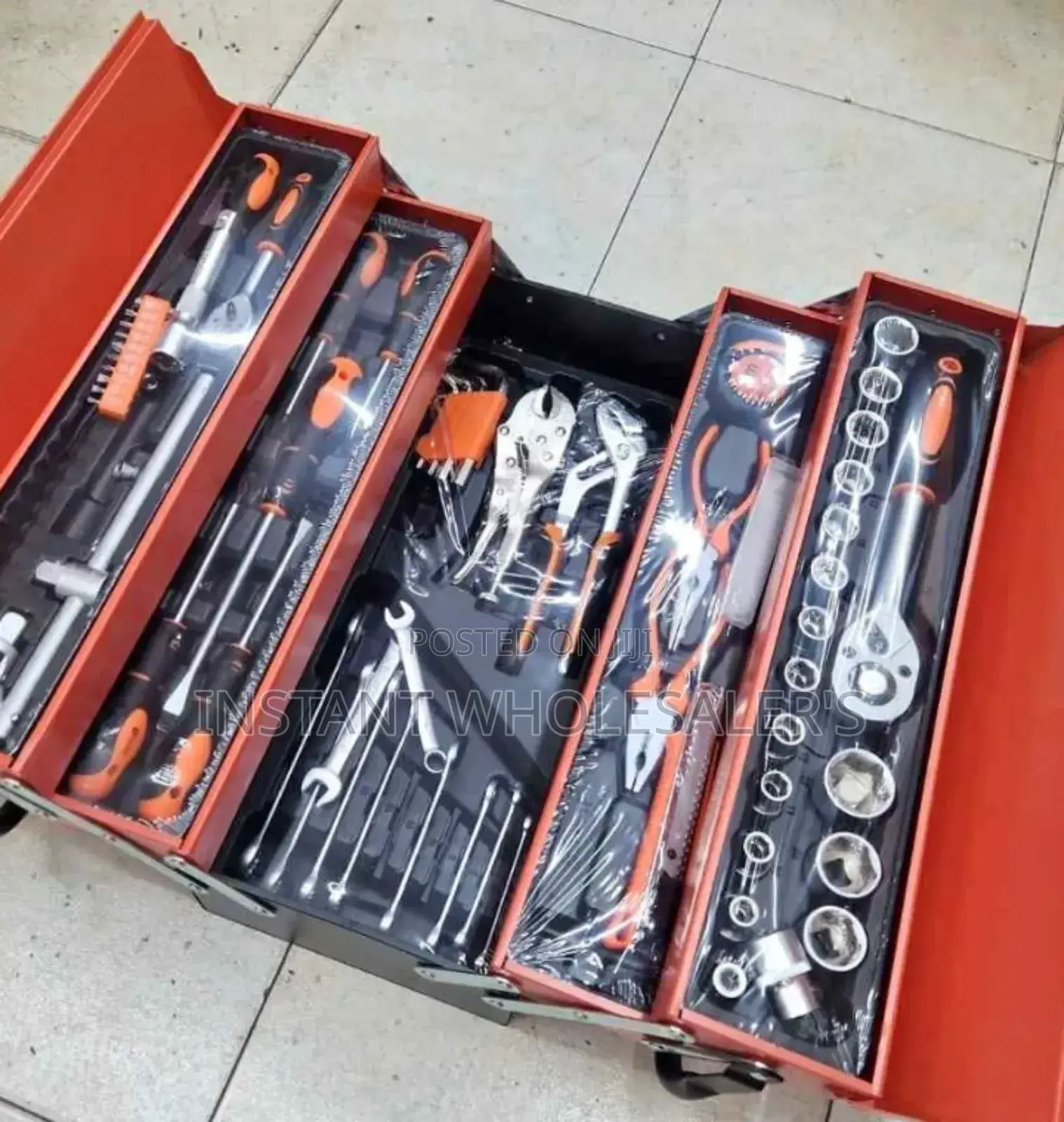 85 PCS Reliable Tools Box