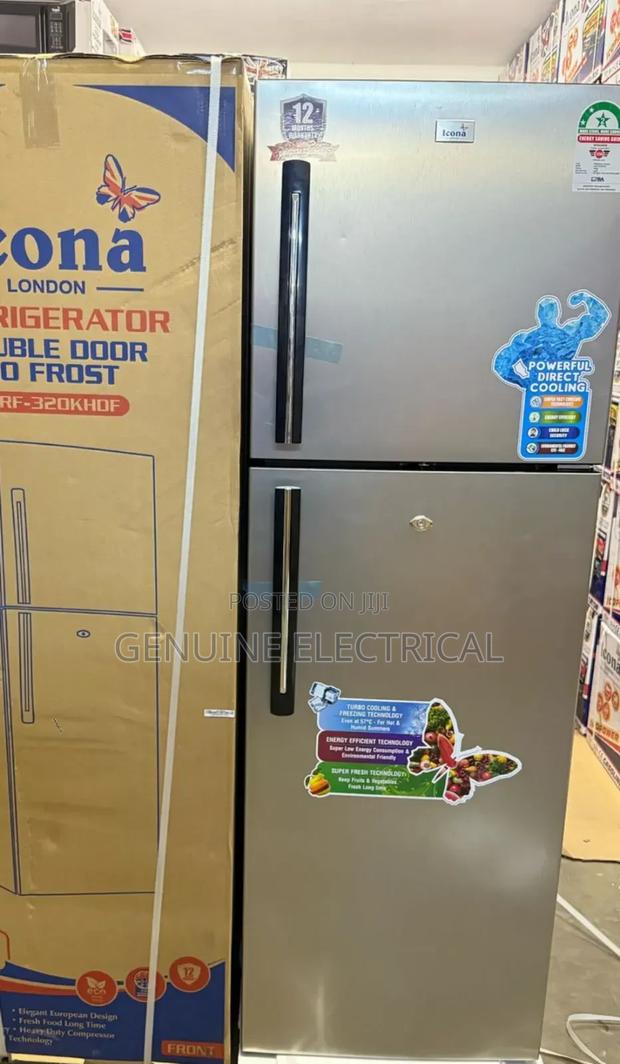 Icona 275 Litres Nofrost Two Door Refrigerator If