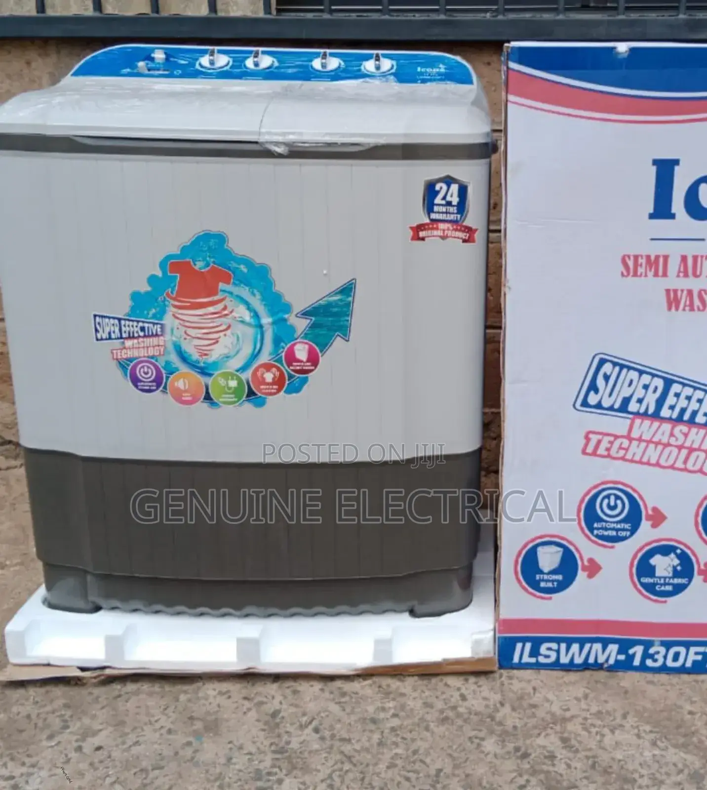 Icona 13kgs Twin Washing Machine ICW