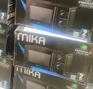 Mika Microwave Manual - Black. MW20