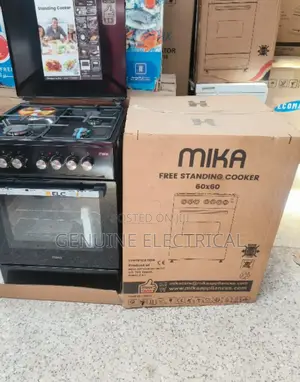 60*60 Mika 3gas +1electric Free Standing Gas Cooker M/G