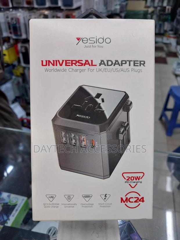 Yesido Mc-24 Universal International Travel Adapter