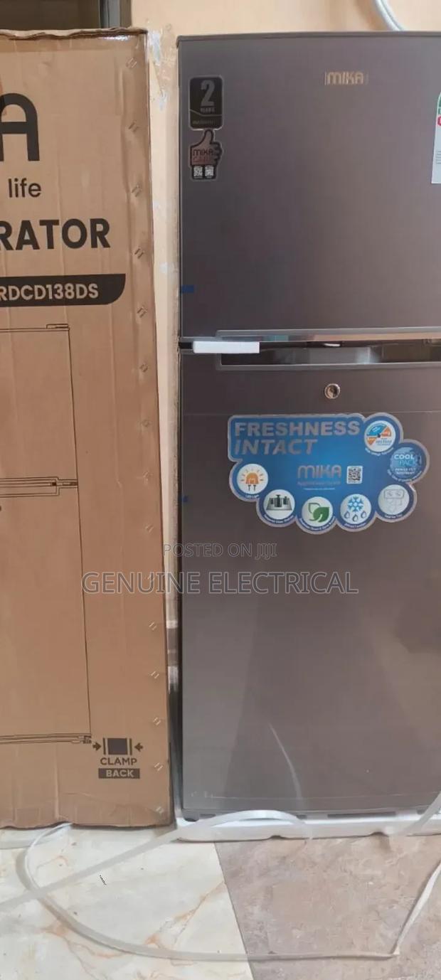 Mika 138 Litres Two Door Refrigerator M138dd
