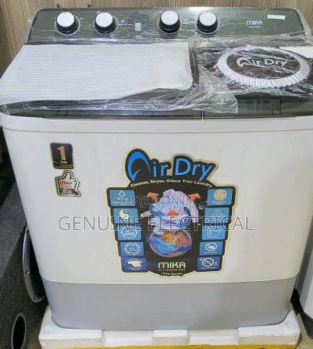 Mika Twin Washing Machine, 10kg White MWM1