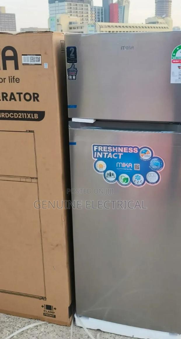 Mika 211litres Double Door Refrigerator M211DDL