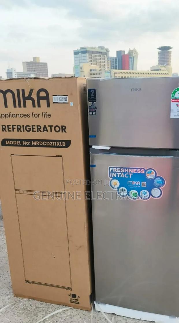 Mika 211litres 2 Door Refrigerator M211DDL
