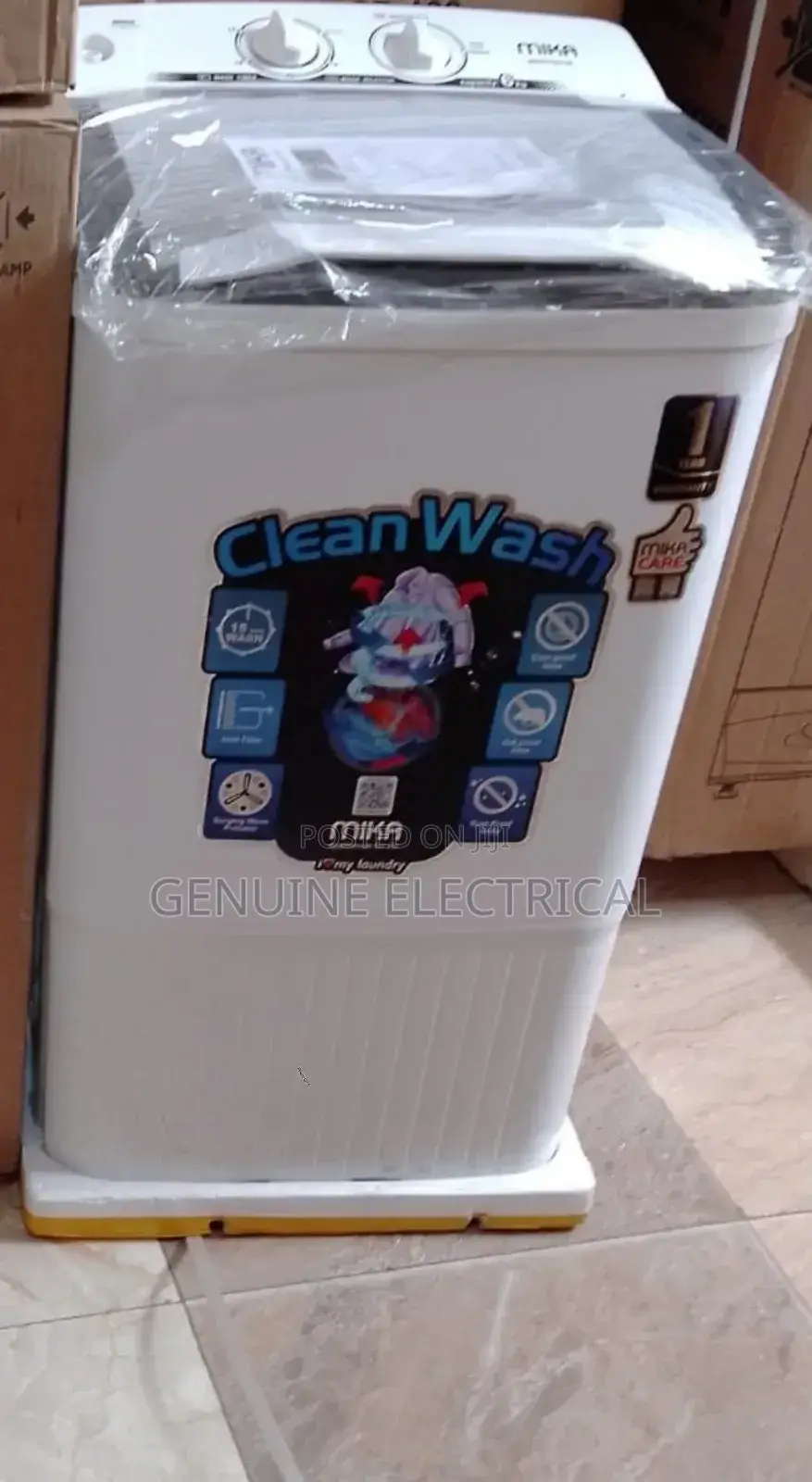 Mika Semi Automatic 6kg Top Load Washing Machine M6wm