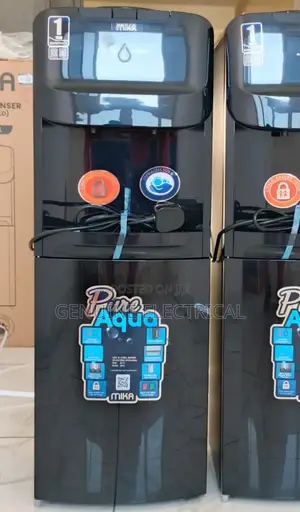 Black Mika Free Standing Hot and Cold Dispenser MDM