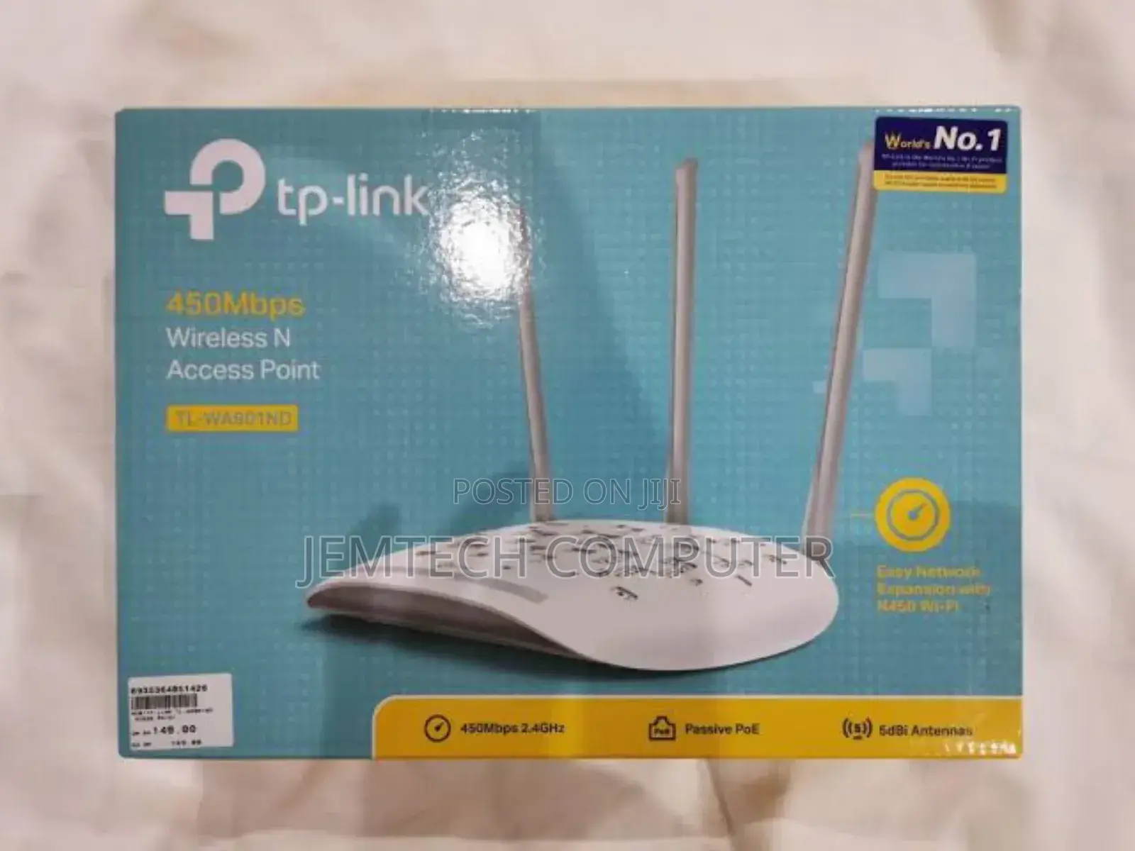 Tp-Link 450mbps Wireless N Access Point - TL-WA901N