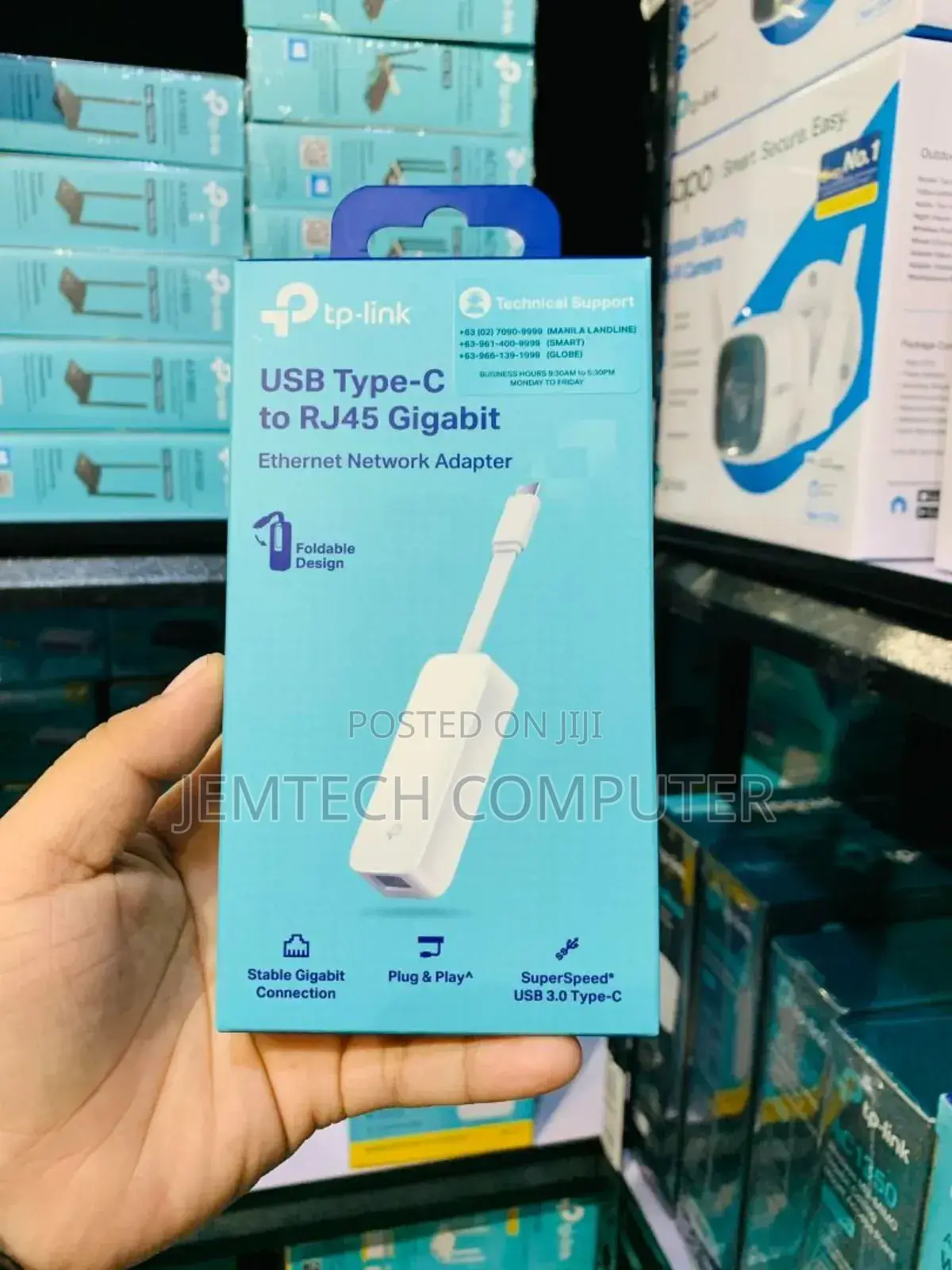Tp-Link USB Type C to Gigabit Ethernet Adapter- TL-UE300C