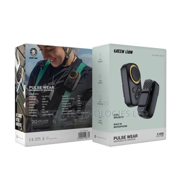 Green Lion Pulse Wear Wearable Bluetooth Speaker - thumbnail 2