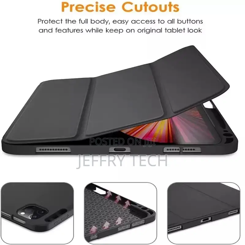 Xiaomi Pad 7 / 7 Pro 3-Fold TPU Smart Leather Tablet Case