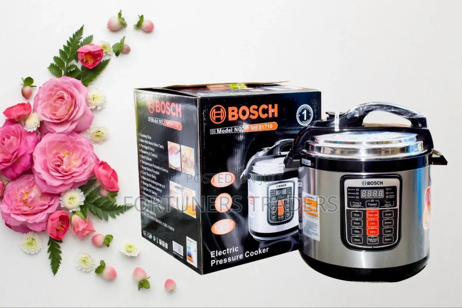 Electric Pressure Cooker Bosch
 - 6;0 LTRS